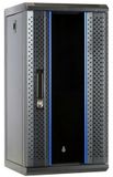 DSIT 12U serverkast - Set - met glazen deur - 312x310x618mm (BxDxH) - serverbehuizing - serverrack