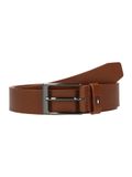 Tommy Hilfiger Riem 'Layton' bruin Leer Unisex
