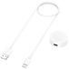 Wigento Samsung Oplaadkabel voor Galaxy Watch 9 / 8 / 7, USB-C naar USB-A, met oplaadbasis, wit