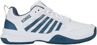 K-Swiss Court Express 2 Clay Tennisschoenen Heren - Wit/Blauw - Maat 44