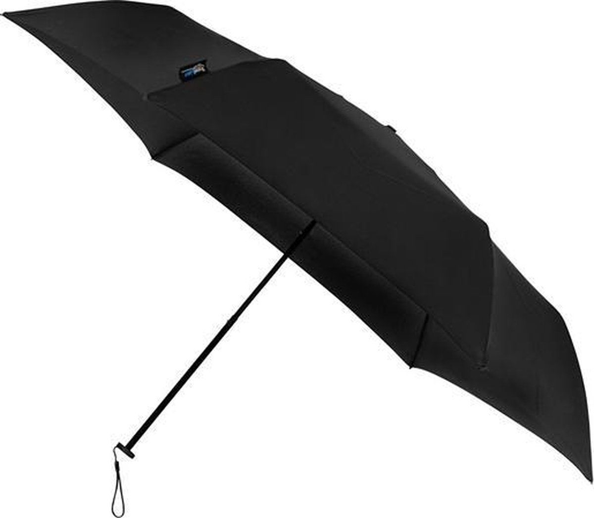 Impliva reisparaplu TravelLight windproof 90 cm zwart