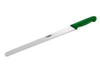 Conditormes thermohauser Conditormes (roestvrij staal), eenzijdig gekarteld, met groene kunststof handvat, lemmet 36 cm
