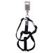 Harnas Wouapy Basic Line hondenharnas, verstelbaar, zwart 32/45 cm