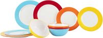 Gimex Colour Line Servies Rainbow 12-Delig