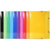 Exacompta IDERAMA® Elastomap 3 kleppen Maxi Capacity 600gm2 A3 - Assorti - 59829E