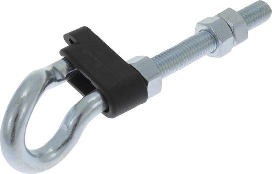 Deltafix Schommelhaak metrisch met beveiliging verzinkt 160mm x m12 2 st.