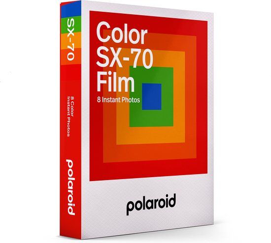 Polaroid Color instant film for SX70 - 8 foto's
