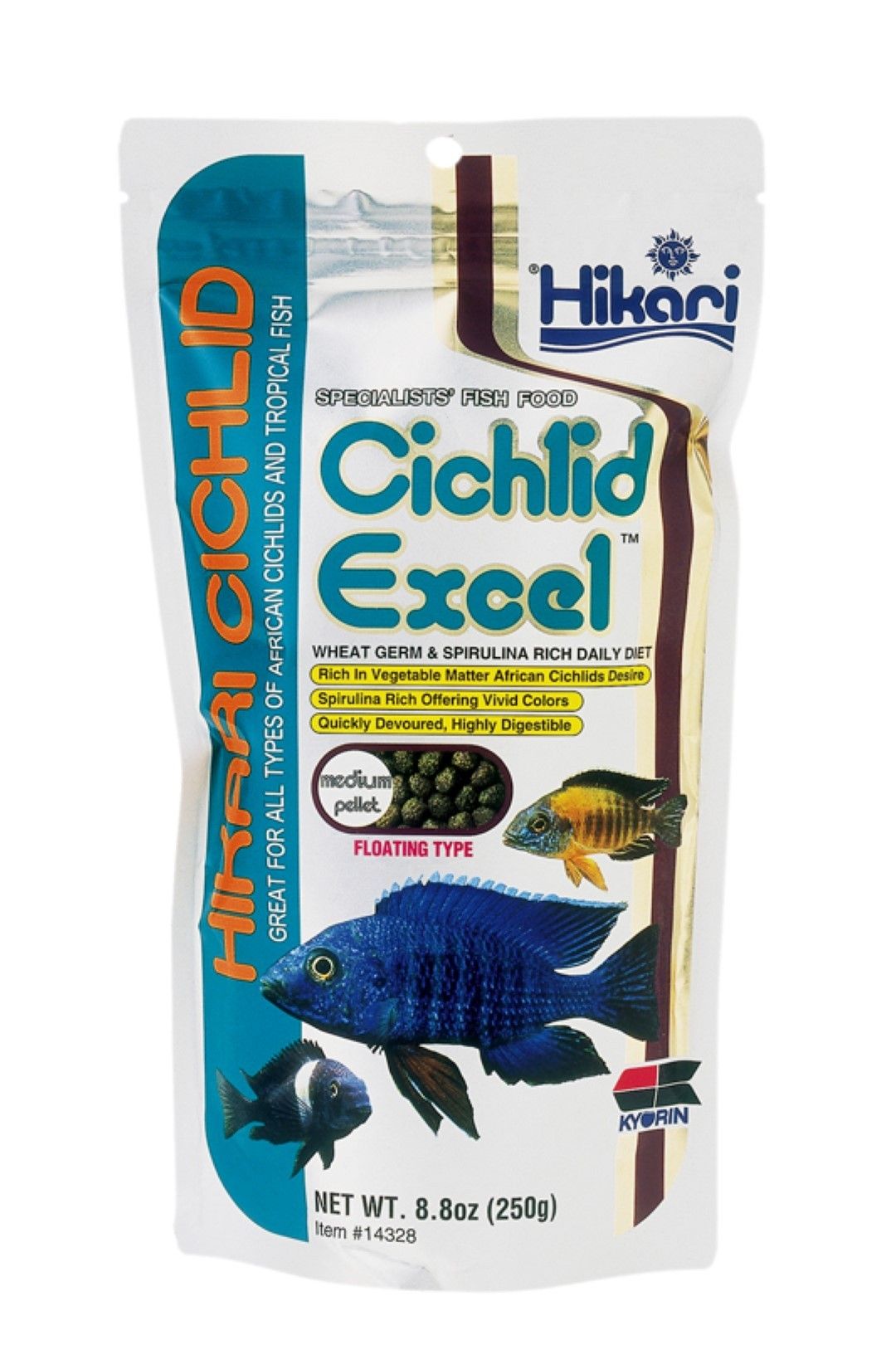 Hikari Cichlid Excel Mini - 250 gr - 0042055142281