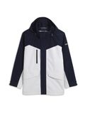 AIGLE Tussenparka 'GORE-TEX' donkerblauw / wit