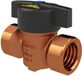 Kemper VAV volstroomafsluiter, binnendraad, figuur 385 00, DN 25, 3850002500