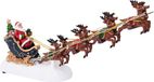 vidaXL Kerstboom Tafeldecoratie 31,5 x 6,5 x 16 cm Kunststof Meerkleurig