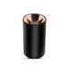 LED-spot, rond, GU10, lichaam, zwart, reflector, roségoud