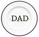 infinite by GEDA LABELS Bord Super Dad Fakegold 21cm