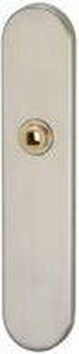 Impresso Deurschild Ovaal RVS - 8711332175763