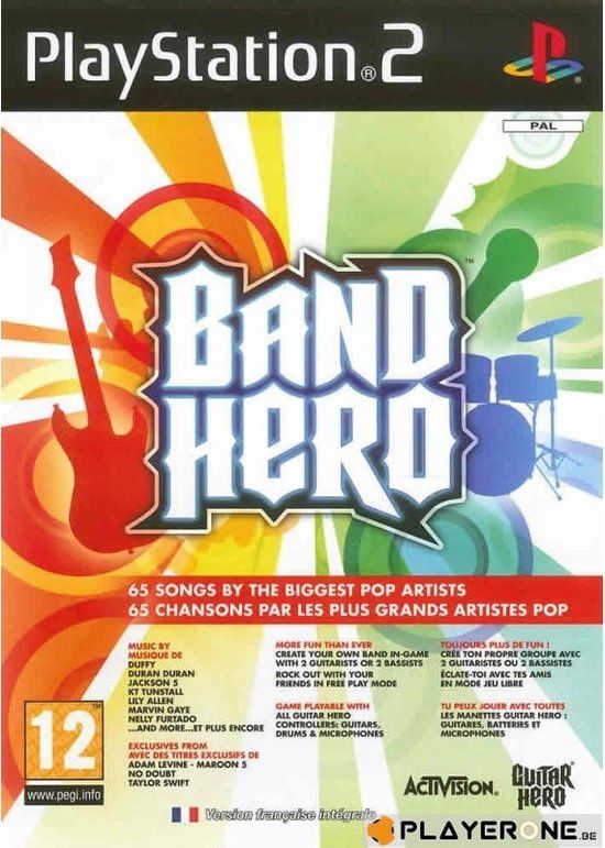 RedOctane Band Hero - PlayStation 2 - Muziek - Standard edition