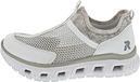 Rieker Chaussures basses pour femmes, mocassins blancs décontractés