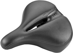 BBB Cycling SoftShape Upright Anatomic BSD-128 Zadel, zwart