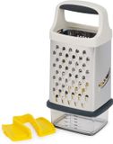 Joseph Joseph Multi-Grip Rasp met Opvangbak - Roestvast Staal - Geel