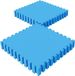 Gorilla Sports Vloermatten - Beschermingsmatten - 16 stuks - Totaal 5,76 m2 - Blauw - Sportvloer - Puzzel