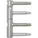 SFS Intec Anuba 3-DIM paumelle taille 15 hauteur de paumelle 92 mm boulon 45 mm acier zingué argent