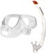 Scubapro Ecco And Seting Snorkelset Transparant