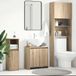 Sonoma Eiken meuble de salle de bain 60 x 33 x 61 cm