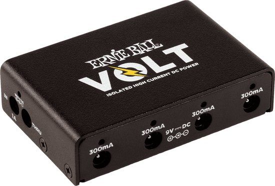 Ernie Ball 6191 Volt multi-voeding voor effectpedalen met universele adapter