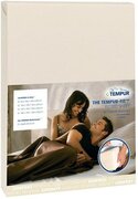 TEMPUR Hoeslaken - Stretch Jersey CrÃ¨me - 70/80 x 200/220 cm