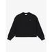 Lacoste sweater met logo - zwart