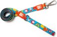 Max & Molly Hondenriem Little Monsters Short Leash M Blauw Polyester