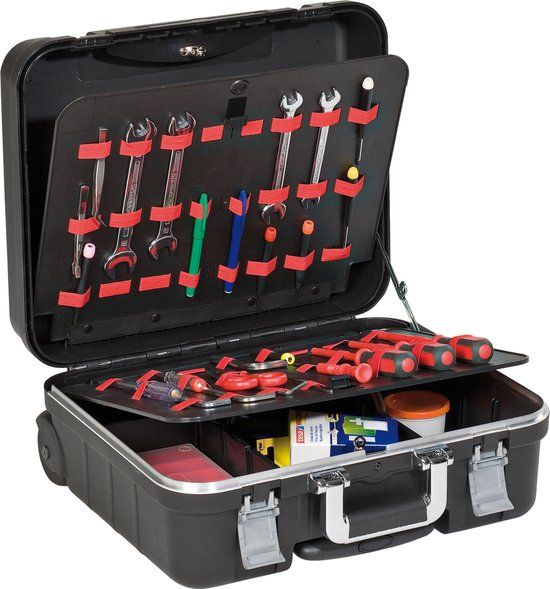 GT-Line Boxer WH PEL Gereedschapskoffer - Zwart