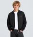 Fred Perry Gilet noir texturé à fermeture éclair