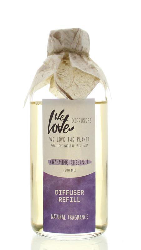 We Love The Planet Diffuser charming chestnut refill 200 ml