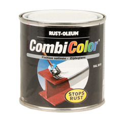 Rust-oleum verf combicolor, hoogglans notenbruin ral 8011 (doos a 6 blikken a 750ml