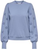 Only Trui Onlfemme L/s Puff Embroidery Ub Swt 15315687 Tempest Dames Maat - XS