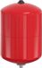 Plieger Expansievat 25 liter - Drukvat - 1.0 bar voordruk - Rood
