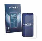 Savvies 3 Stuks Screenprotector - Geschikt voor realme C100 5G - Beschermfolie Glas Transparant
