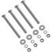 InLine Ventilatorschroeven Set voor 25 mm Ventilator
