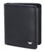 Golden Head Leren portemonnee Polo RFID Protect Kombischeintasche 1119 Black zwart
