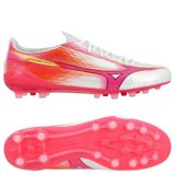 Mizuno Alpha Iii Made In Japan Ag Blazing Flair - Blanc/violet Fushia - Herbe Synthétique (Ag), pointure 44½