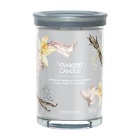 Yankee Candle Smoked Vanilla & Cashmere Large Tumbler Geurkaars