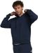Wilson Team Sweatshirt Met Rits Blauw M Man