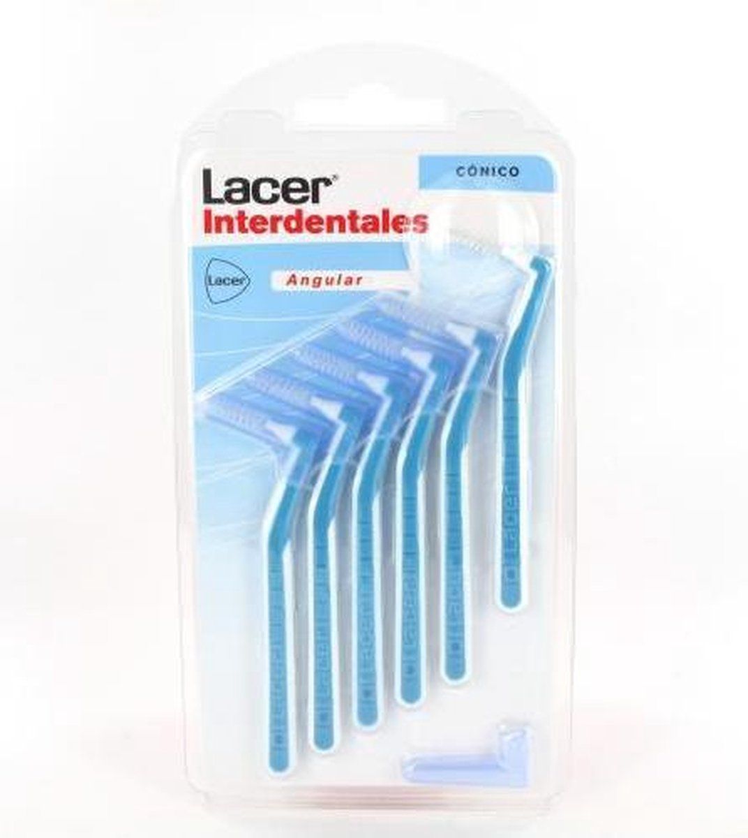 Lacer Interdental Angular Cylindrical Conical Brush - 6 Units