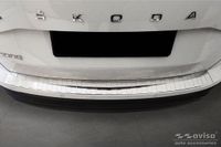 RVS Skoda RVS Achterbumperprotector passend voor Karoq Facelift 2022- Sportline Facelift 2022- 'Ribs'