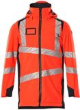 Mascot Accelerate Safe Parka 19030-449 - haute visibilité rouge/bleu foncé - XS