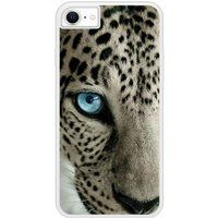 Apple iPhone 8 Oeil de leopard verstevigd hoesje met sublimatie bedrukking