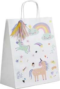 Folat Uitdeelzakjes Unicorns & Rainbows - 6 stuks - 27 x 20 cm