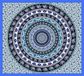 Miracle Home Mandala/Pareo Multi 309, 100% katoen, blauw, 210 x 240 cm