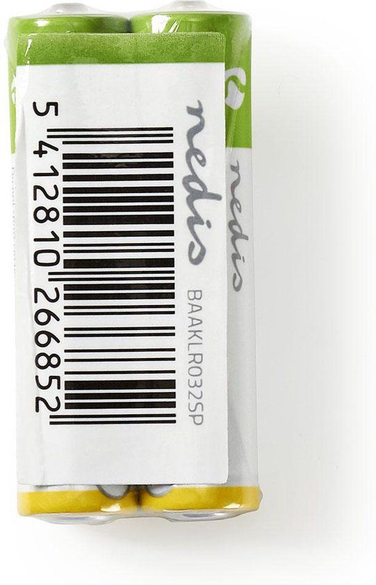 Nedis Alkaline-Batterij AAA - 1.5 V DC - 2-krimpverpakking