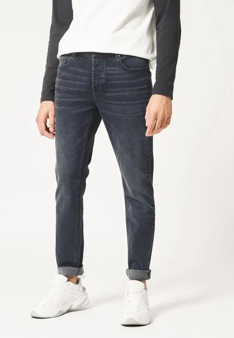 America Today Neil Slim Fit Jeans met biologisch Katoen